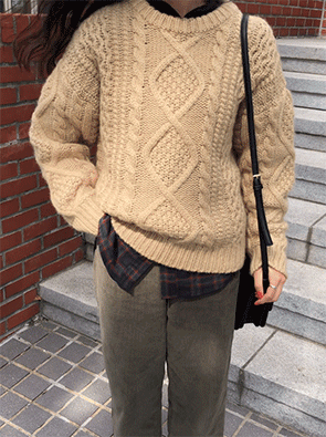 [울 70%] 코펜 knit