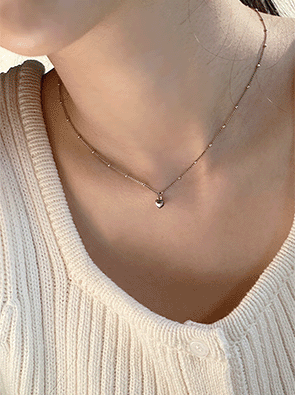 [silver 92.5] sweety necklace