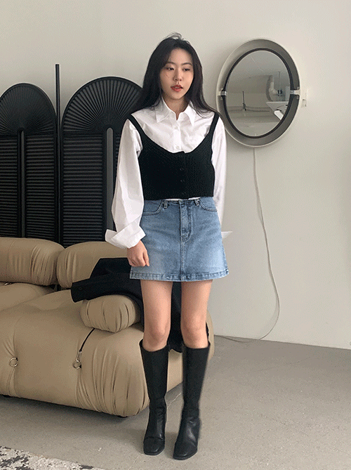 [Small 당일출고] 루시 skirt (set)